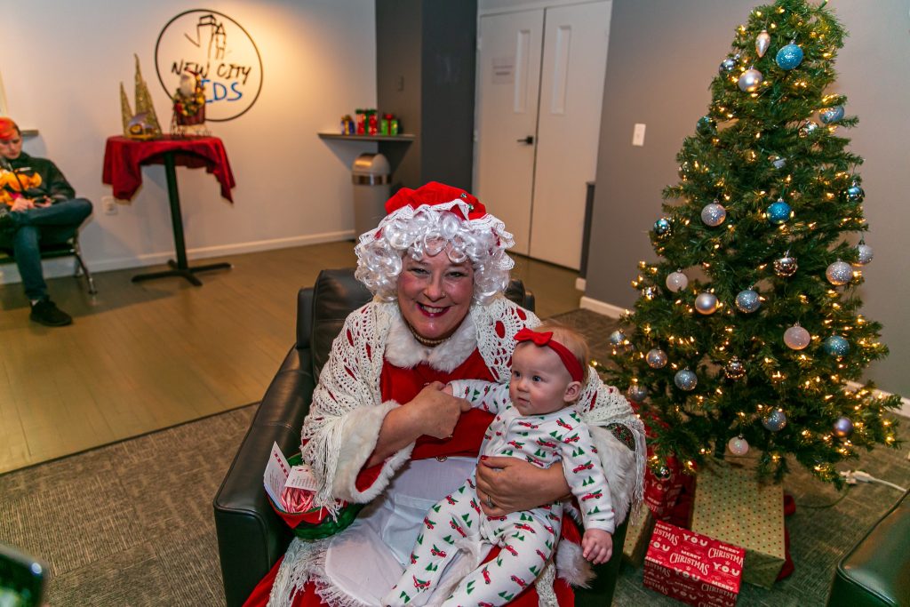 Mrs Clause with Baby