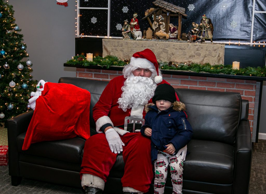 Santa Clause with Child